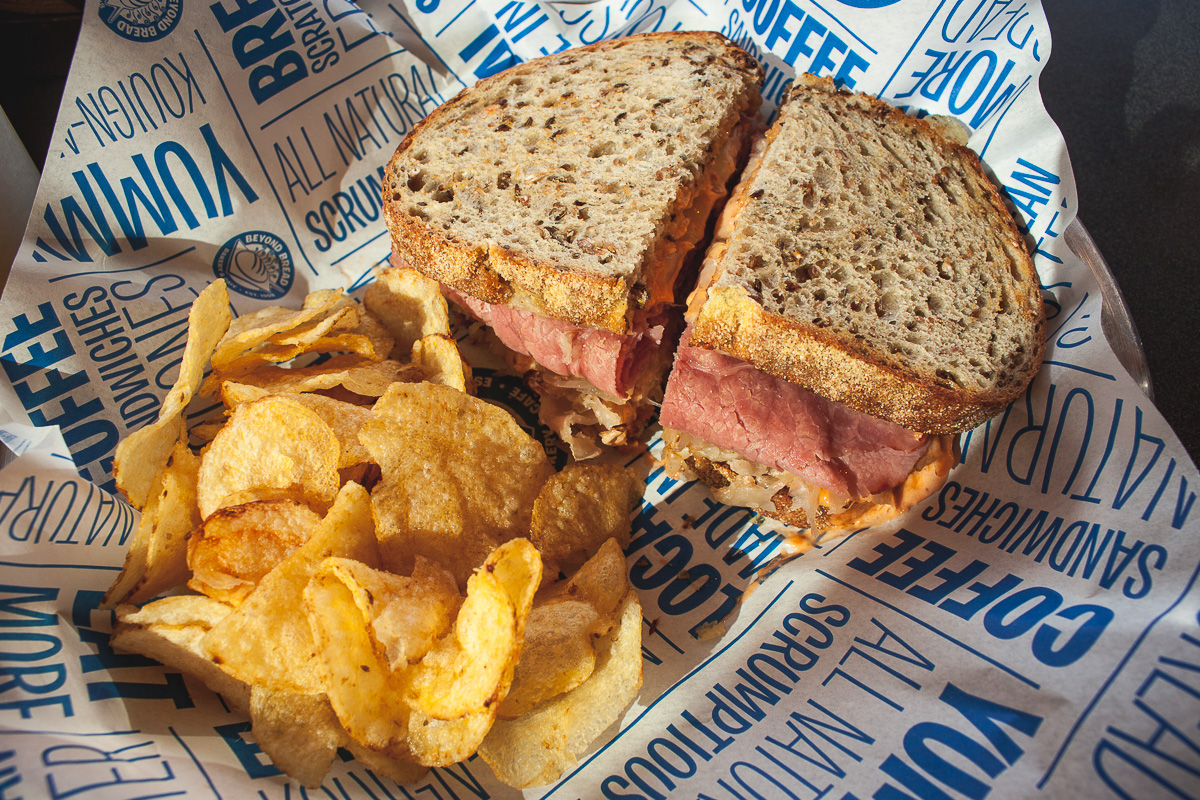 Rudy's Reuben at Beyond Bread (Credit: Chelsey Wade)