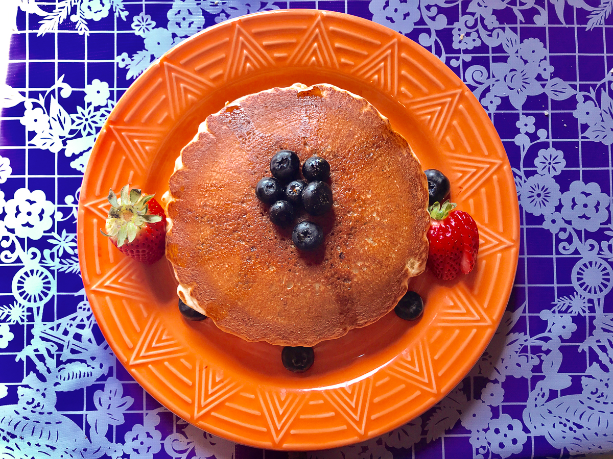 Mesquite Pancakes at Coyote Pause Cafe (Credit: Claire Kaufman)
