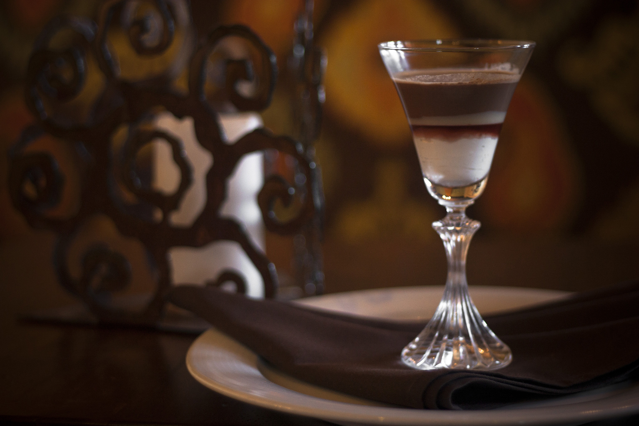 Hot chocolate from Chef Augustine Sanchez at Hacienda del Sol in Tucson, Ariz.