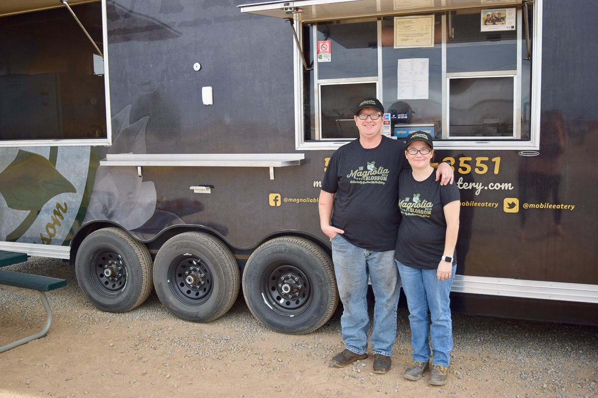 Magnolia Blossom owners Owned by Heath and Seliena Johnson
