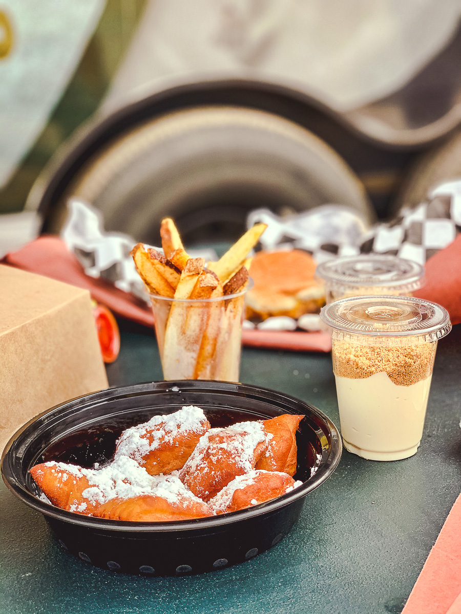 Beignets and desserts at Magnolia Blossom Authentically Southern Mobile Eatery