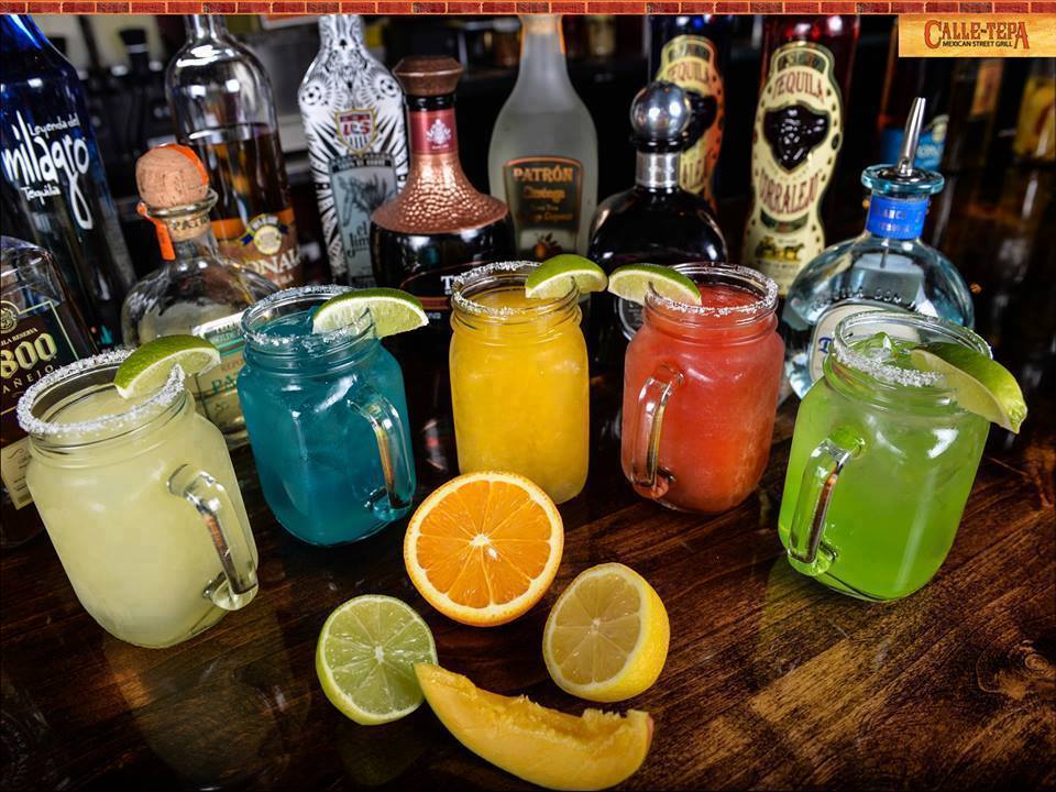 Calle Tepa Mexican Street Grill frozen margaritas (Credit: Calle Tepa Mexican Street Grill on Facebook)