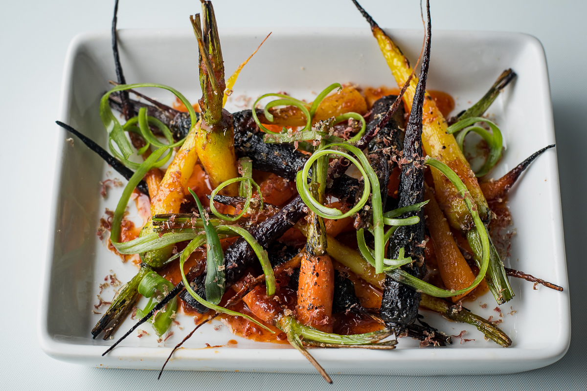 Roasted Baby Carrots at PY Steakhouse (Credit: Jackie Tran)