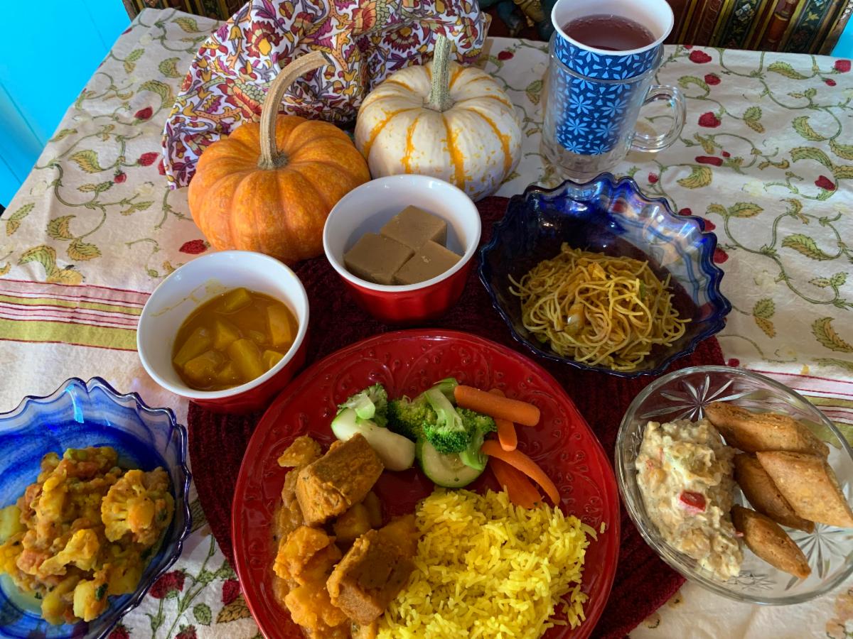 Vegan Thanksgiving at Govinda's (Photo courtesy of Govinda's)