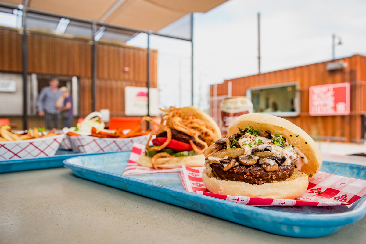 B8 and B4 burgers at Beaut Burger (Credit: Jackie Tran)