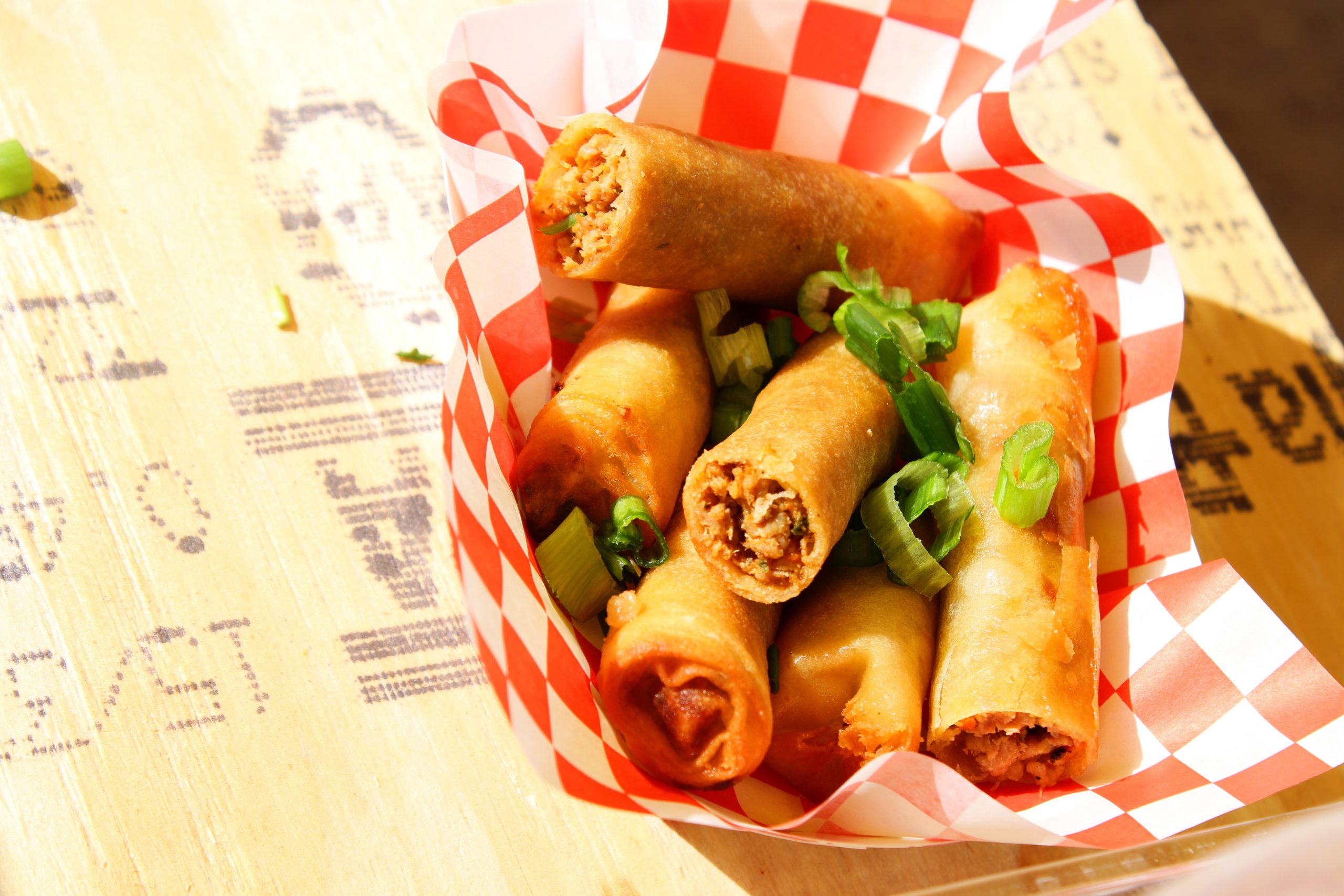 Lumpia at Tita! Tita! (Photo by Mark Whittaker)