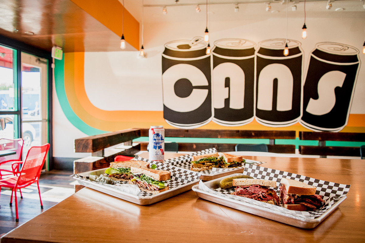 Interior at Cans Deli (Credit: Jackie Tran)