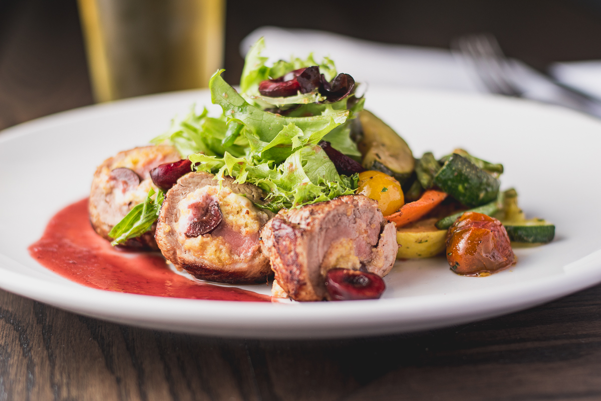 Stuffed Pork Roulade at Jackson Bar + Eatery (Credit: Jackie Tran)