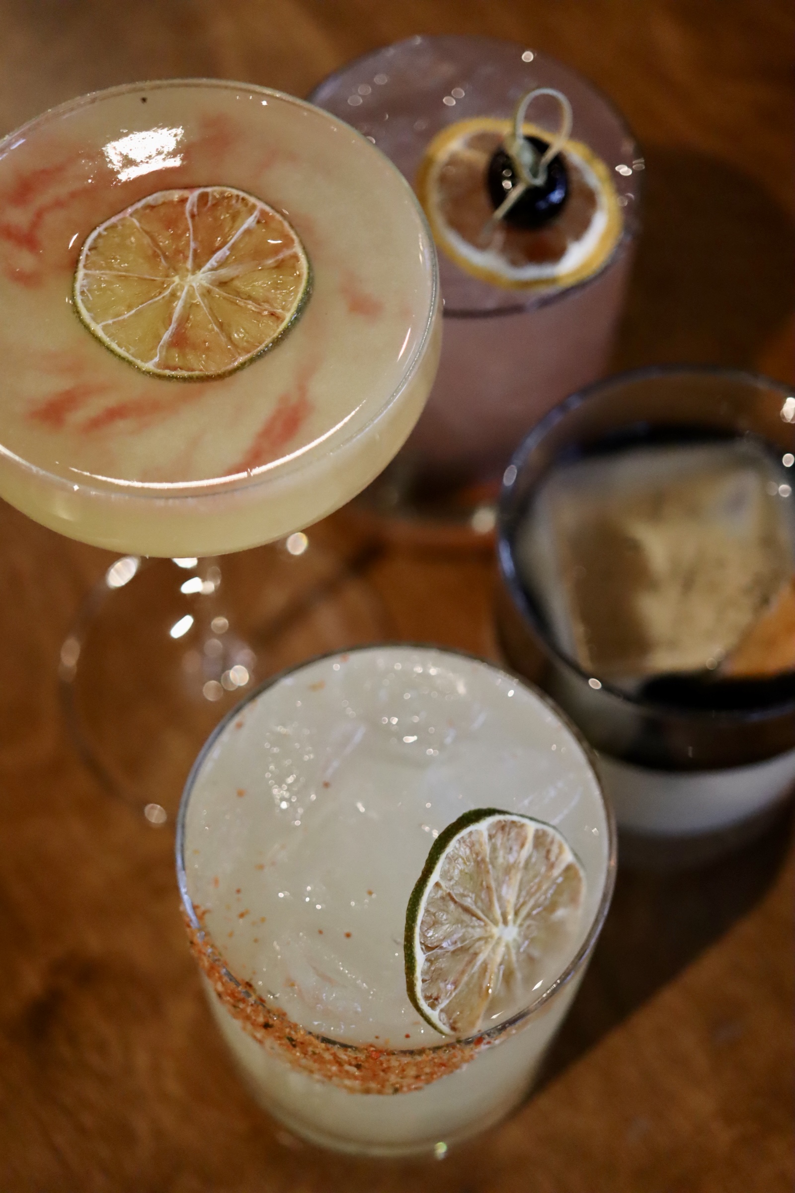 Assorted cocktails at Obon (Photo by Hannah Hernandez)