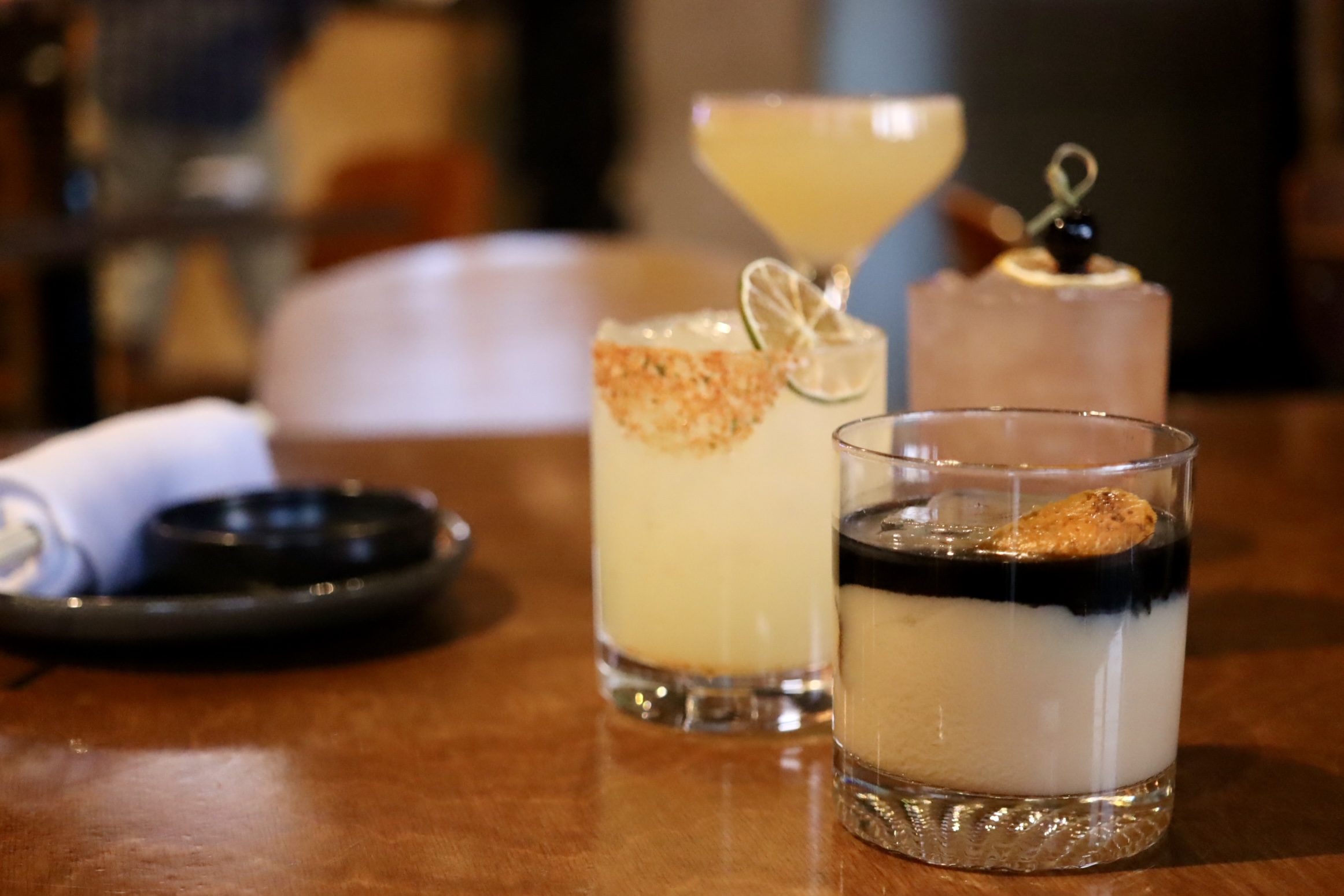 Assorted cocktails at Obon (Photo by Hannah Hernandez)
