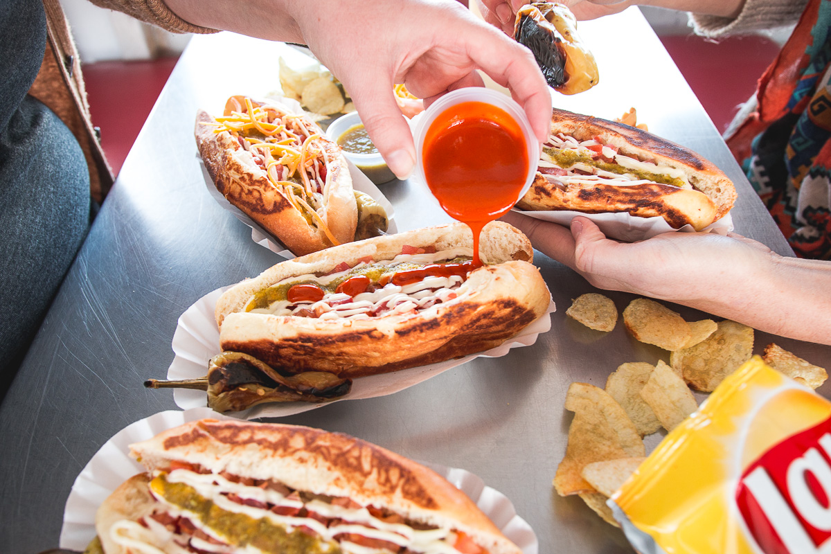 Ruiz Hot Dogs (Credit: Jackie Tran)