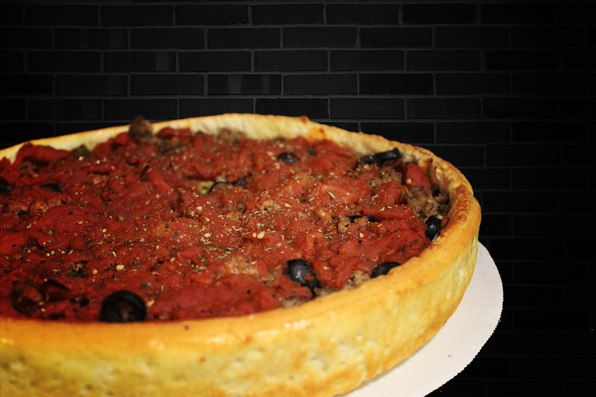 The Monster Pizza at Rosatis (Credit: Rosatis Pizza)