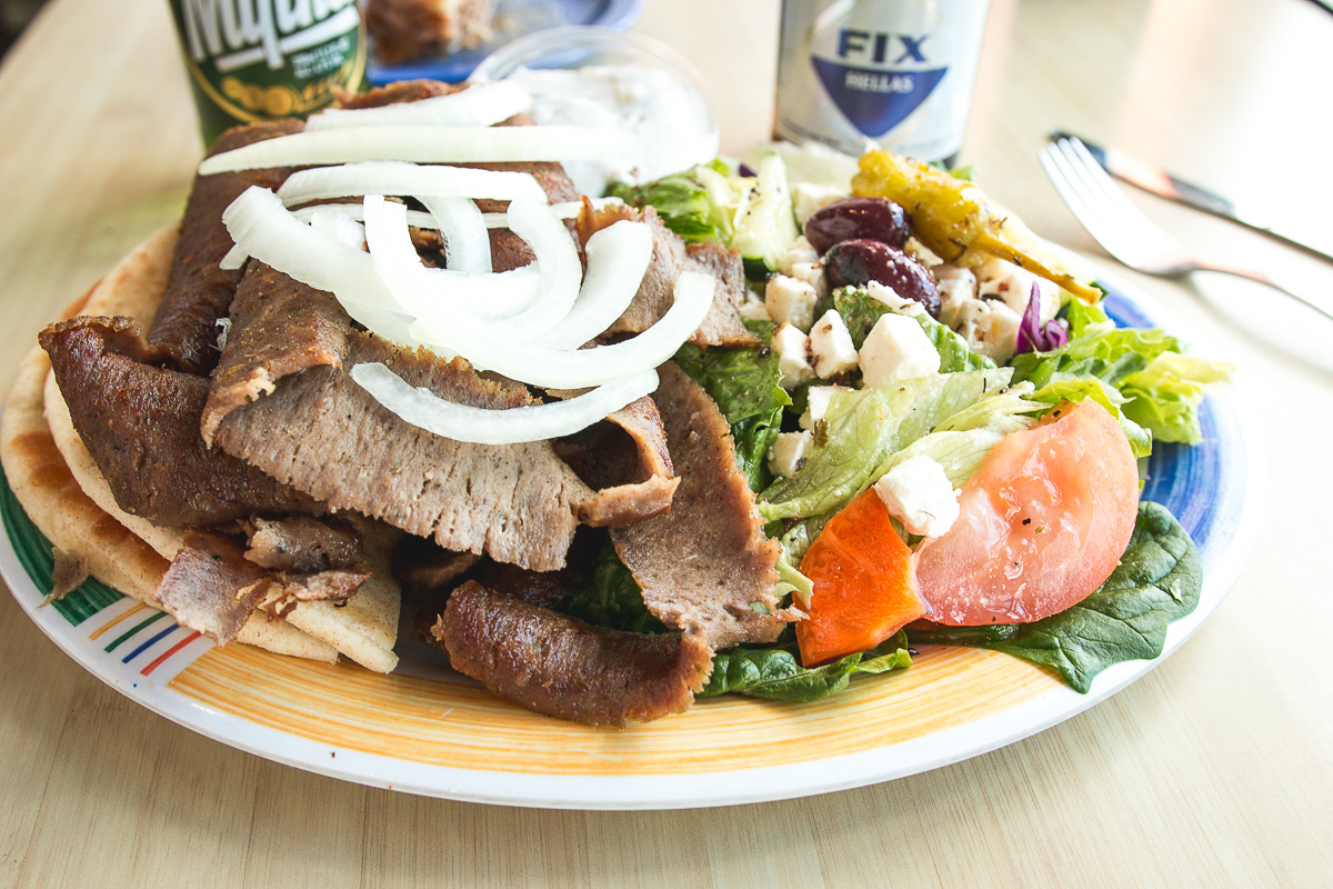 Pappoule's Famous Gyros Sandwich (Credit: Jackie Tran) Pappoule's Famous Gyros Sandwich (Credit: Jackie Tran)