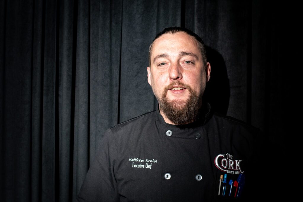 The Cork executive chef Matt Kraiss (Photo by Jackie Tran)