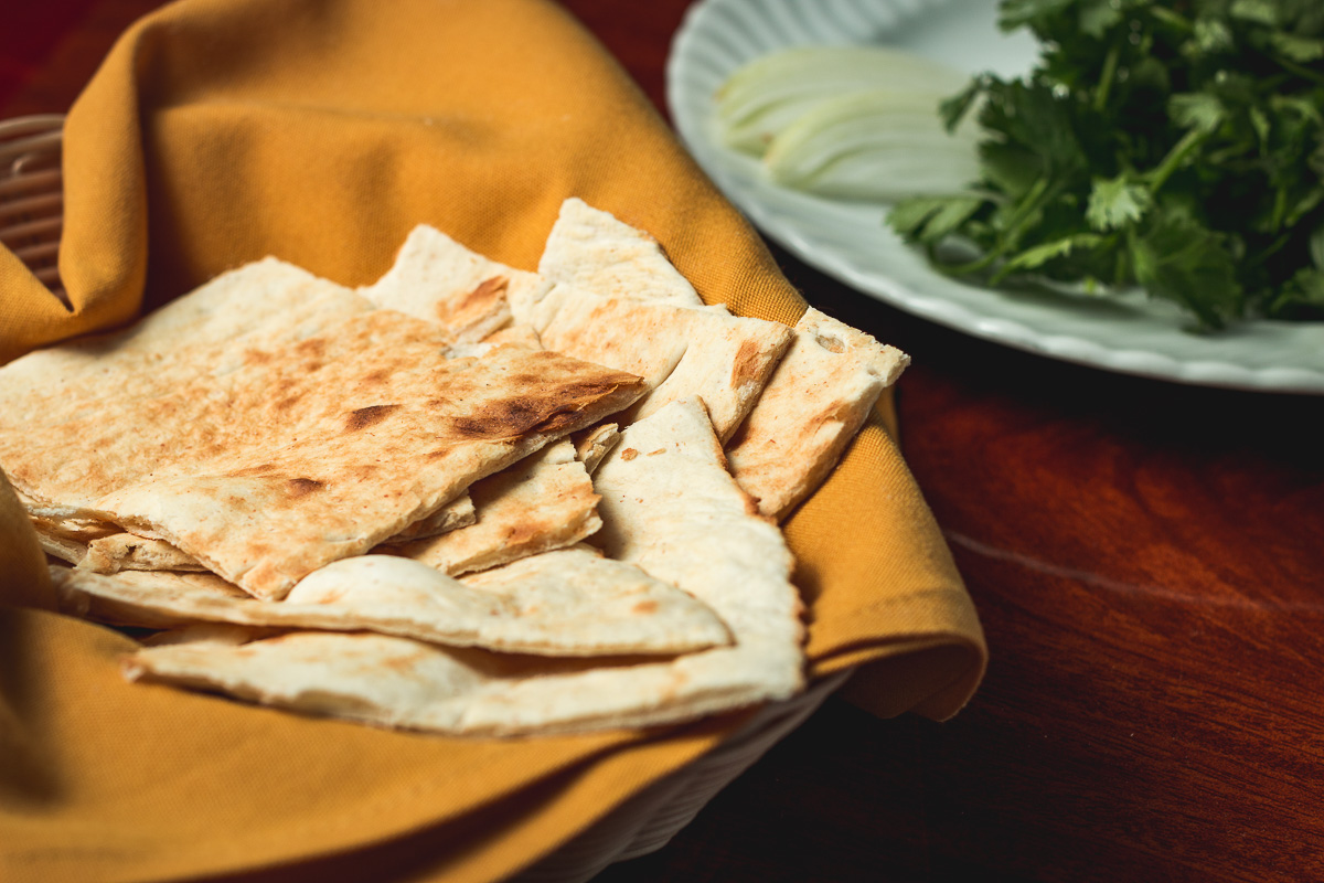 Lavash bread at Persian Room in Tucson (Credit: Jackie Tran)