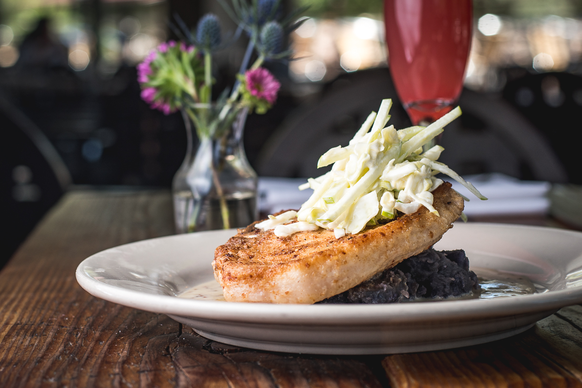 Heluka Pork Chop at the Dutch Eatery & Refuge (Credit: Jackie Tran)