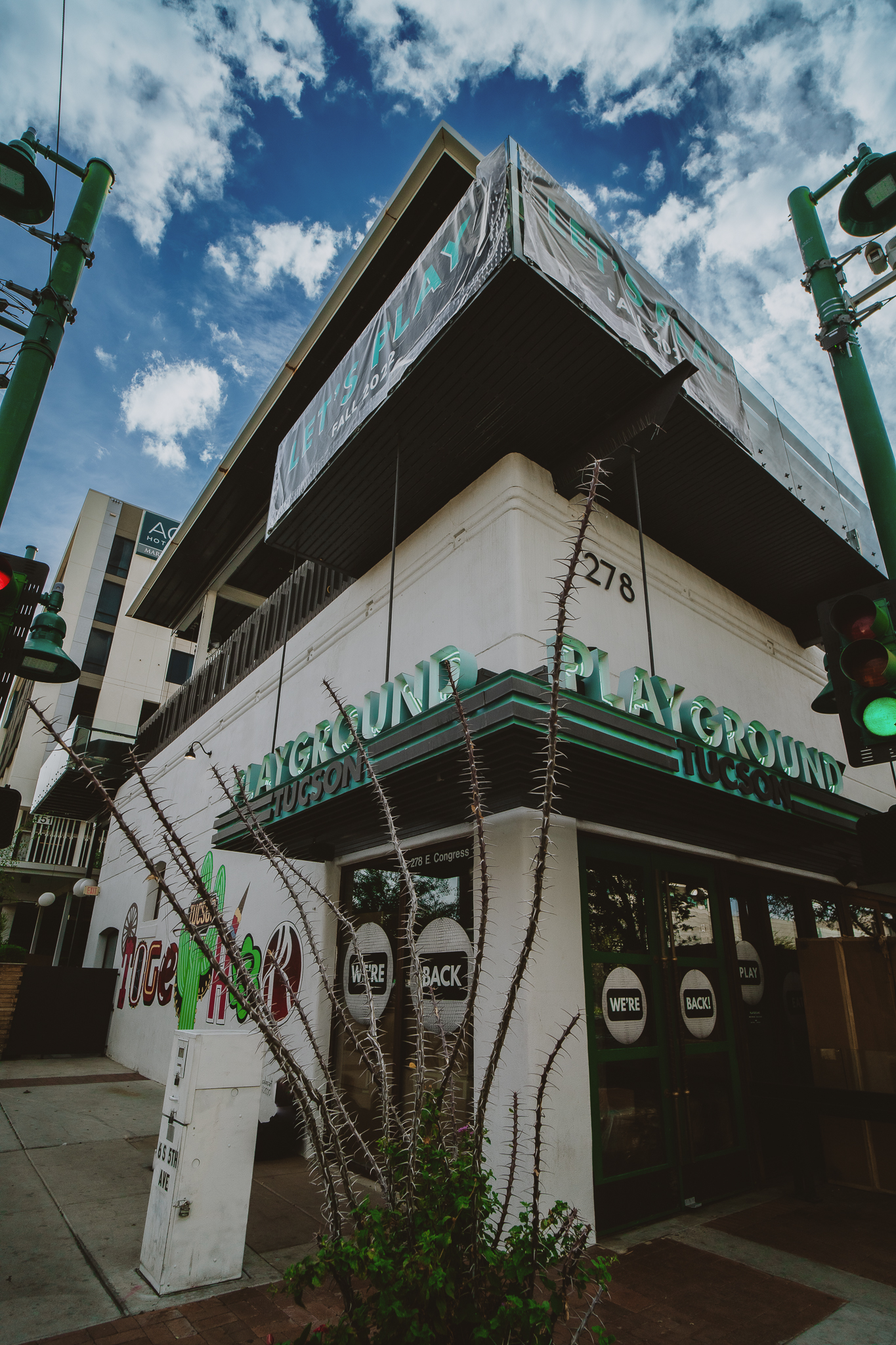 Facade of Playground (Photo by Isaac Stockton)