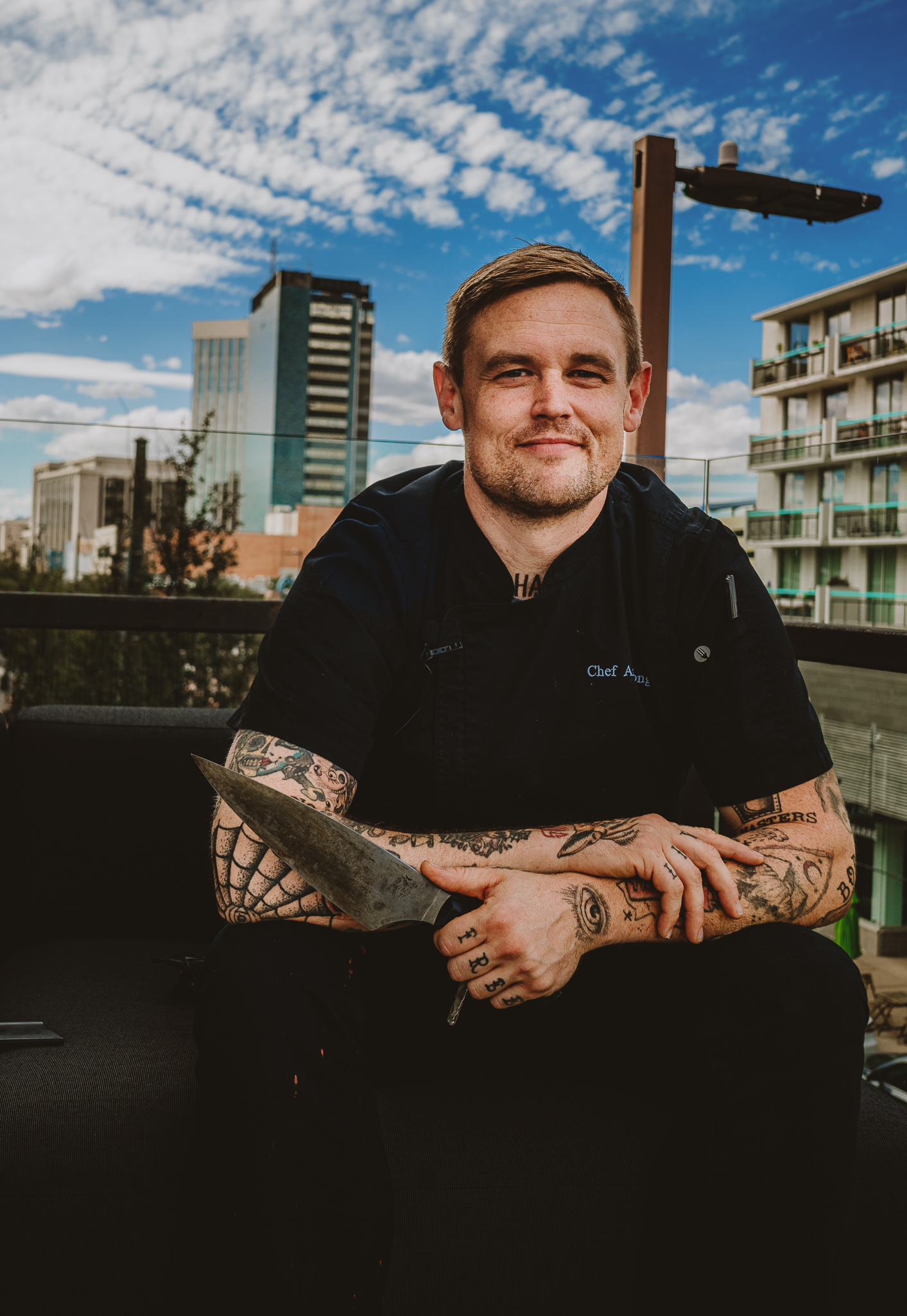 Playground's Executive Chef Griffin Armstrong (Photo by Isaac Stockton)