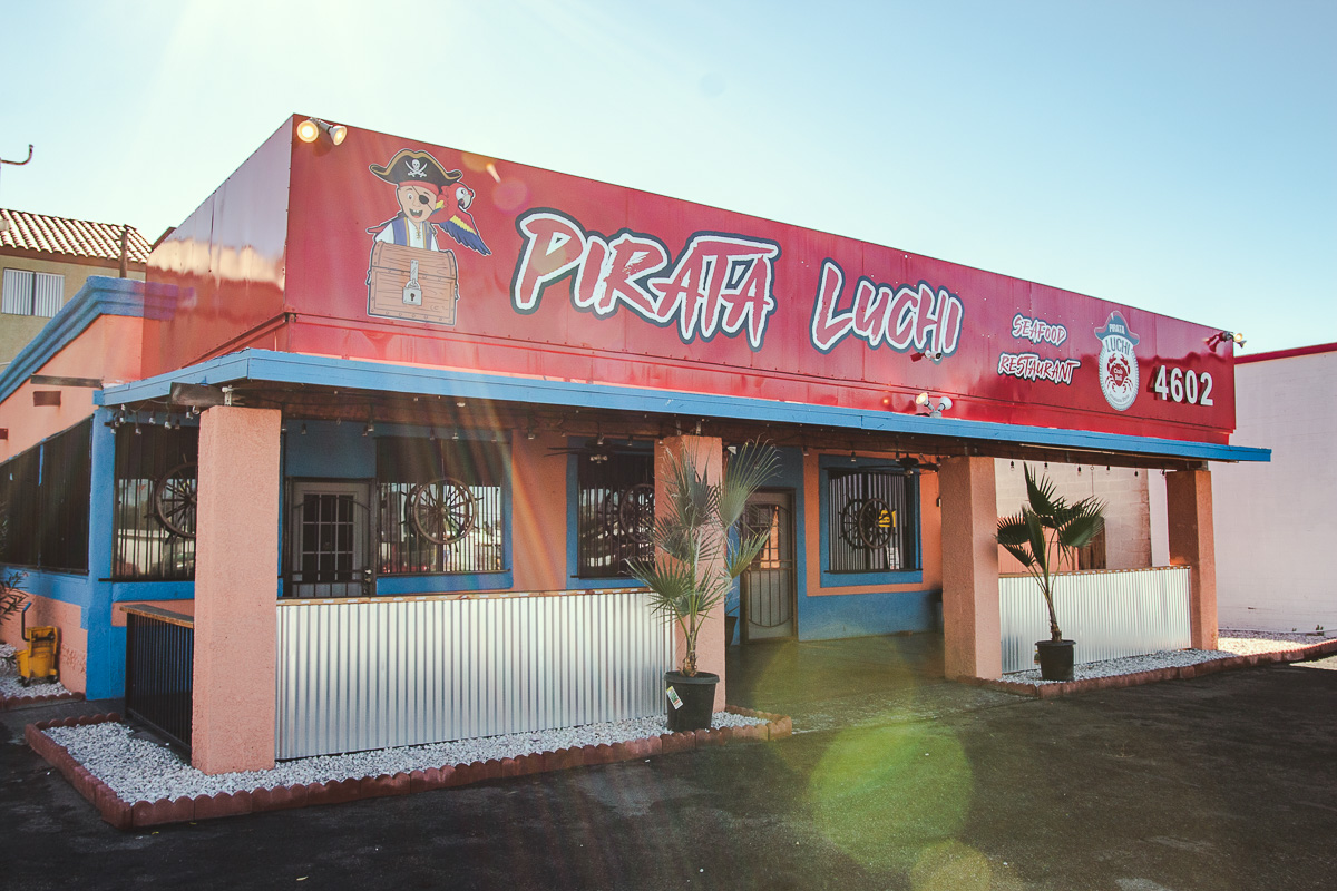 Facade at Pirata Luchi (Credit: Jackie Tran)