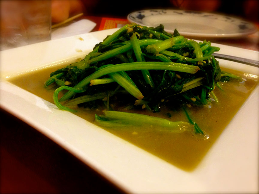 China Szechwan's Spinach with Garlic