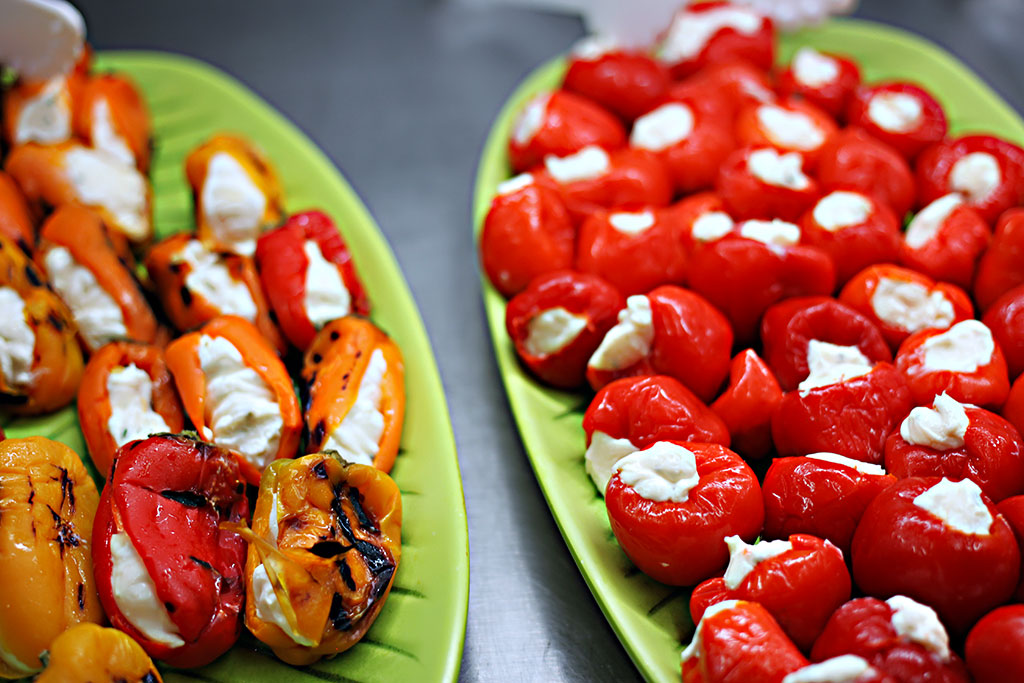 Stuffed Peppers at Roma Imports (Credit: Laura Greenberg)