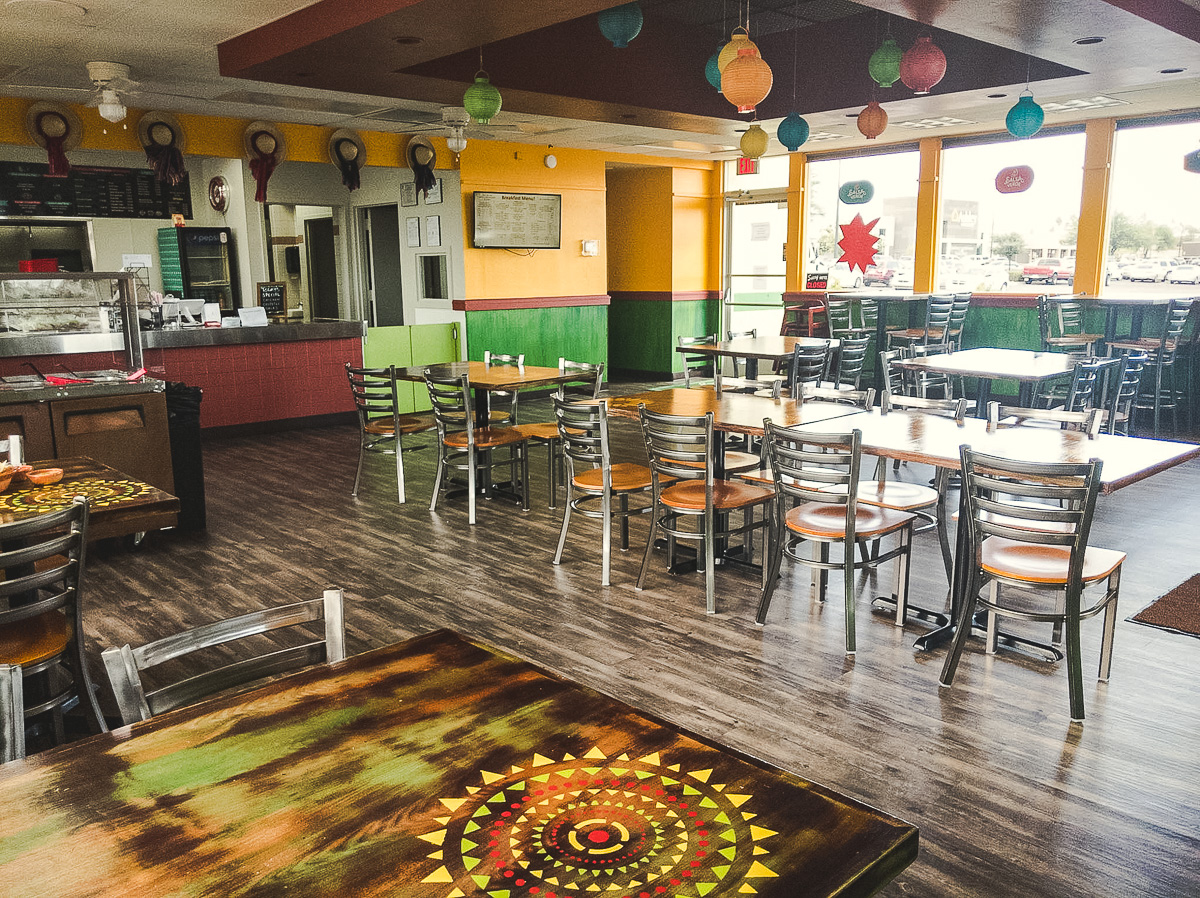 Interior at Salsa Verde (Credit: Adilene Ibarra)