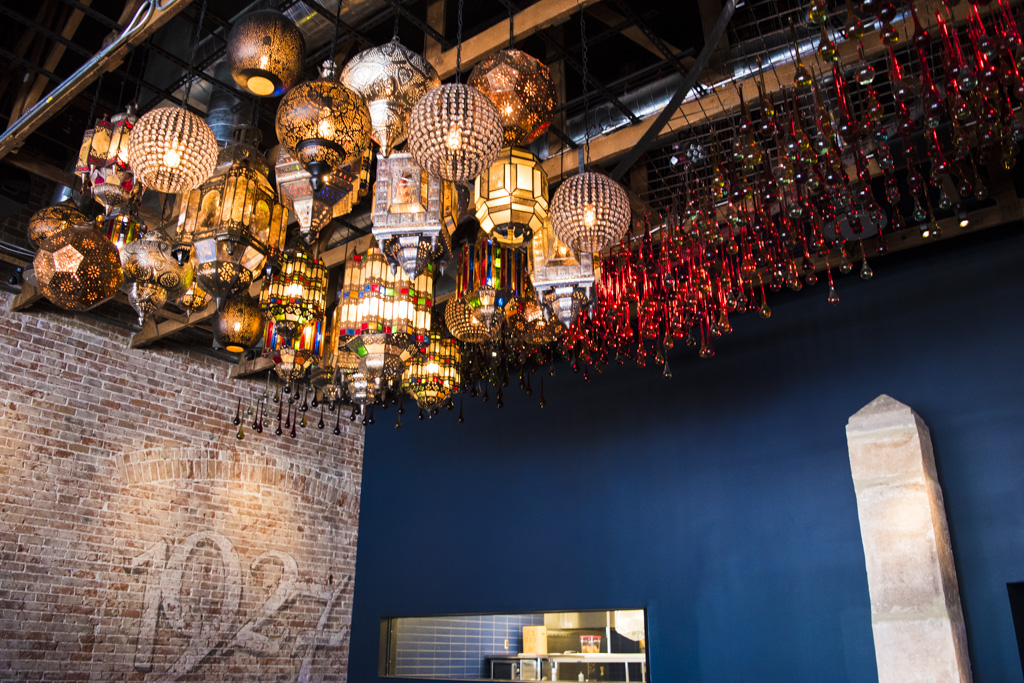 Elvira's dining room a few days before the grand opening (Credit: Jackie Tran)