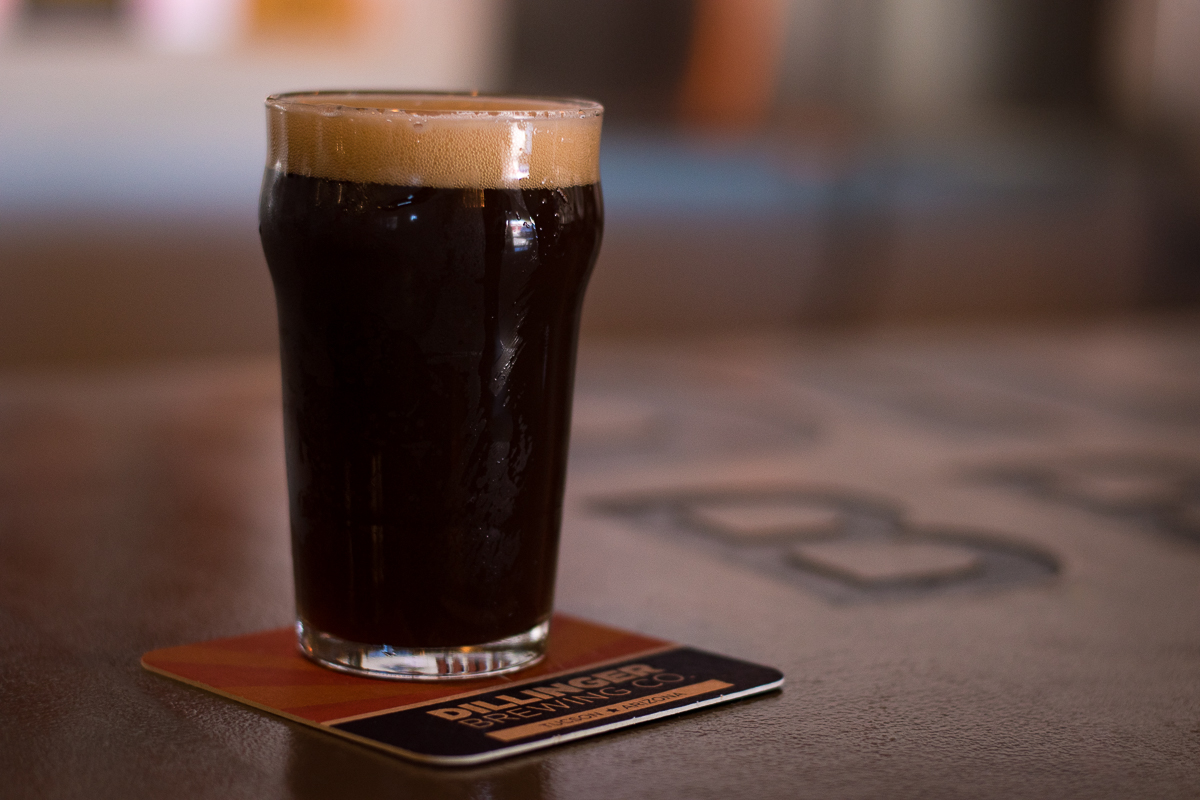Public Enemy Imperial Stout at Dillinger Brewing Co. (Credit: Jackie Tran)