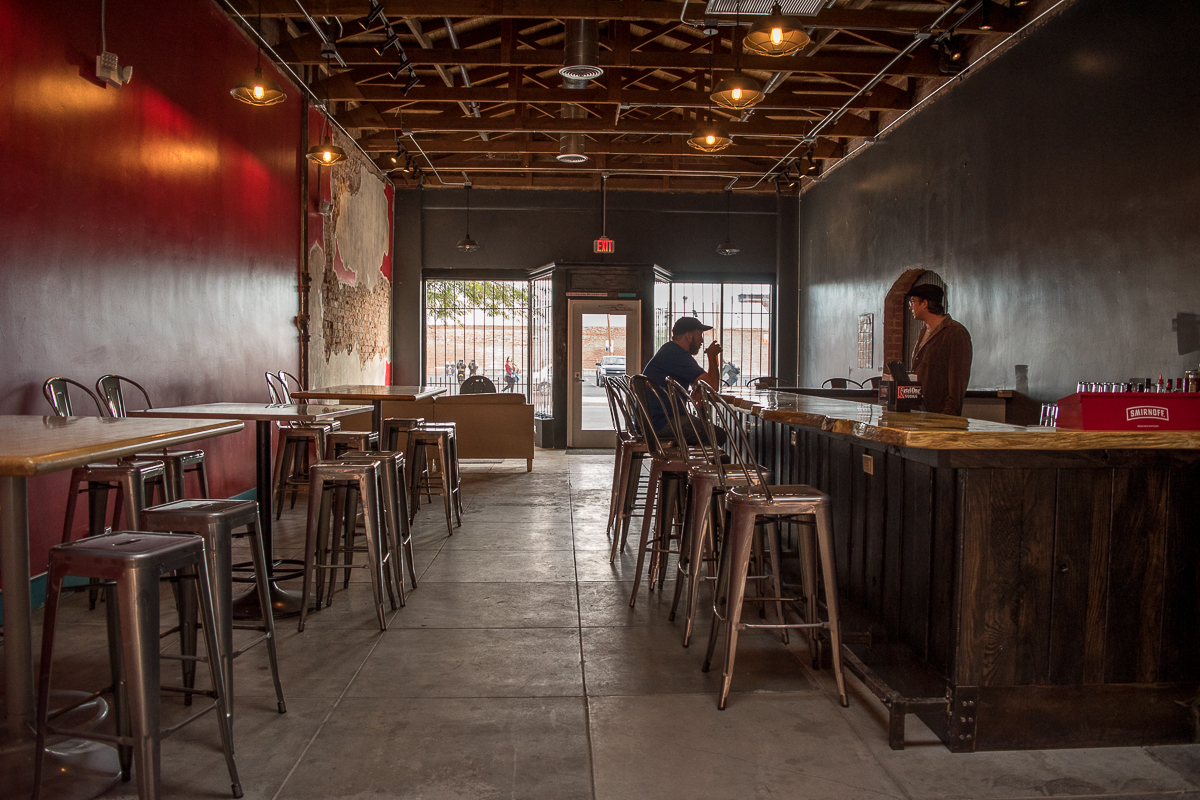 Interior at Corbett Brewing Company (Credit: Jackie Tran)