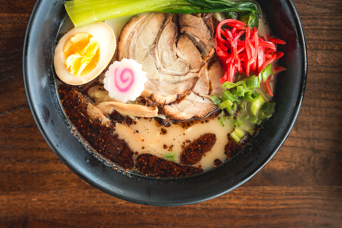 Tonkotsu Ramen at Maru Japanese Noodle Shop in Tucson