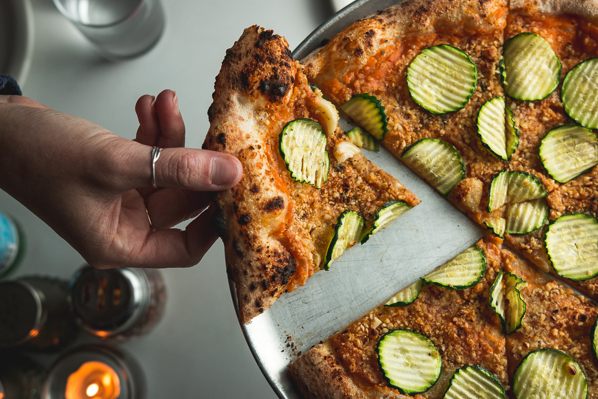 Za Zucca Pizza at Falora (Credit: Jackie Tran)