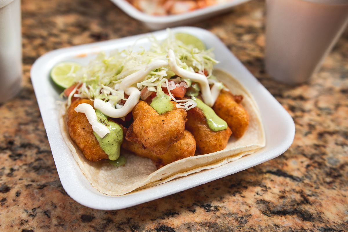 Fish Taco at Taco Fish (Credit: Jackie Tran)