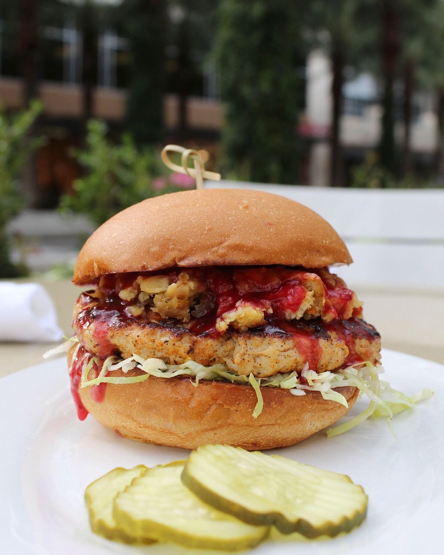 Thanksgiving Burger at Zinburger (Credit: Zinburger)