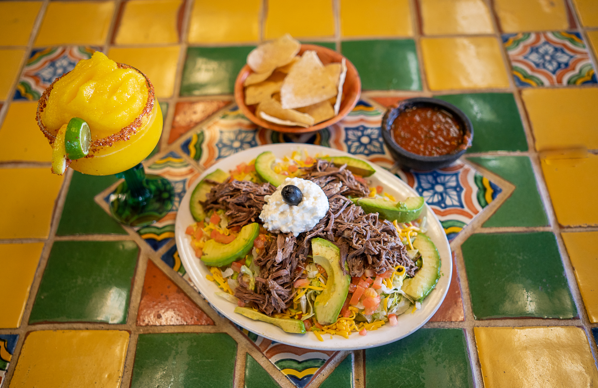Topopo Salad at Rosa's Mexican Food Restaurant