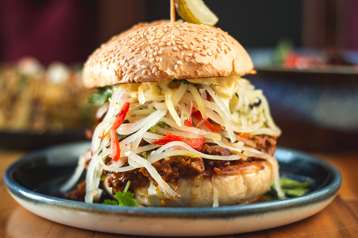 Carolina Pulled Pork Pibil Bunhugger at The Parish