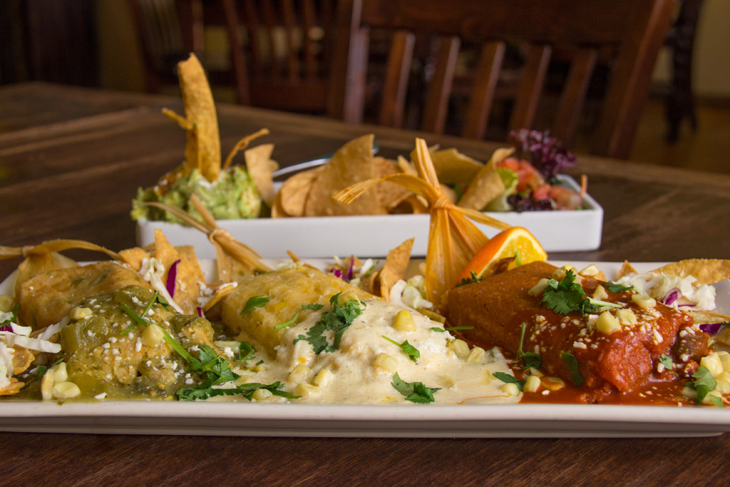 El Charro Cafe Tamale Sampler