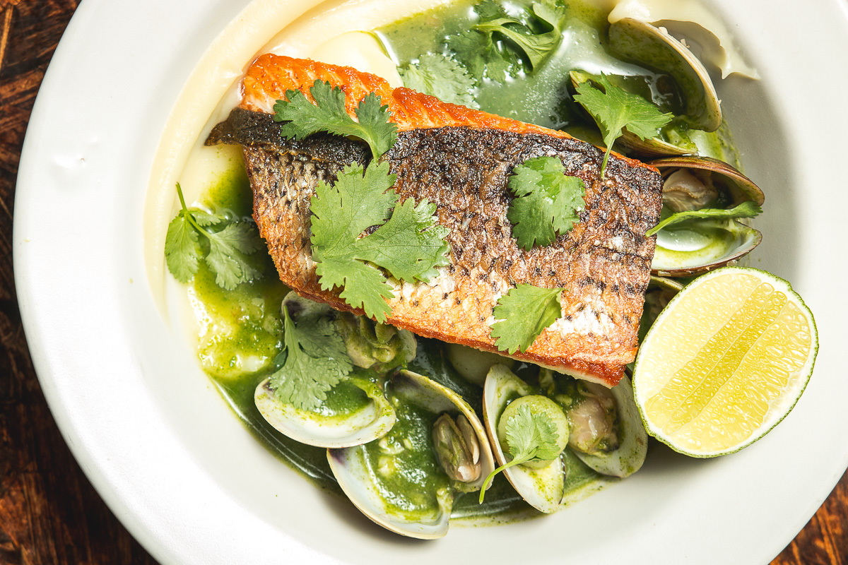 Striped Bass at Tito & Pep