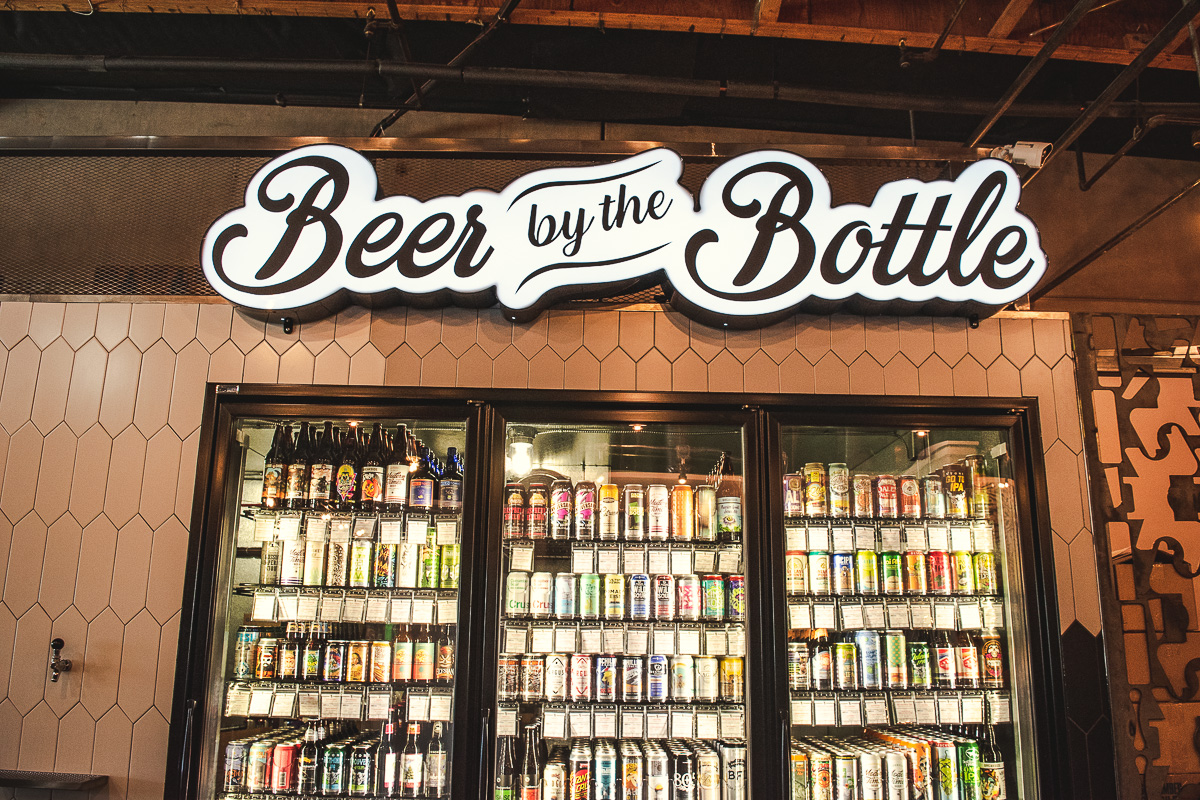 Beer selection at Craft, A Modern Drinkery (Credit: Jackie Tran)