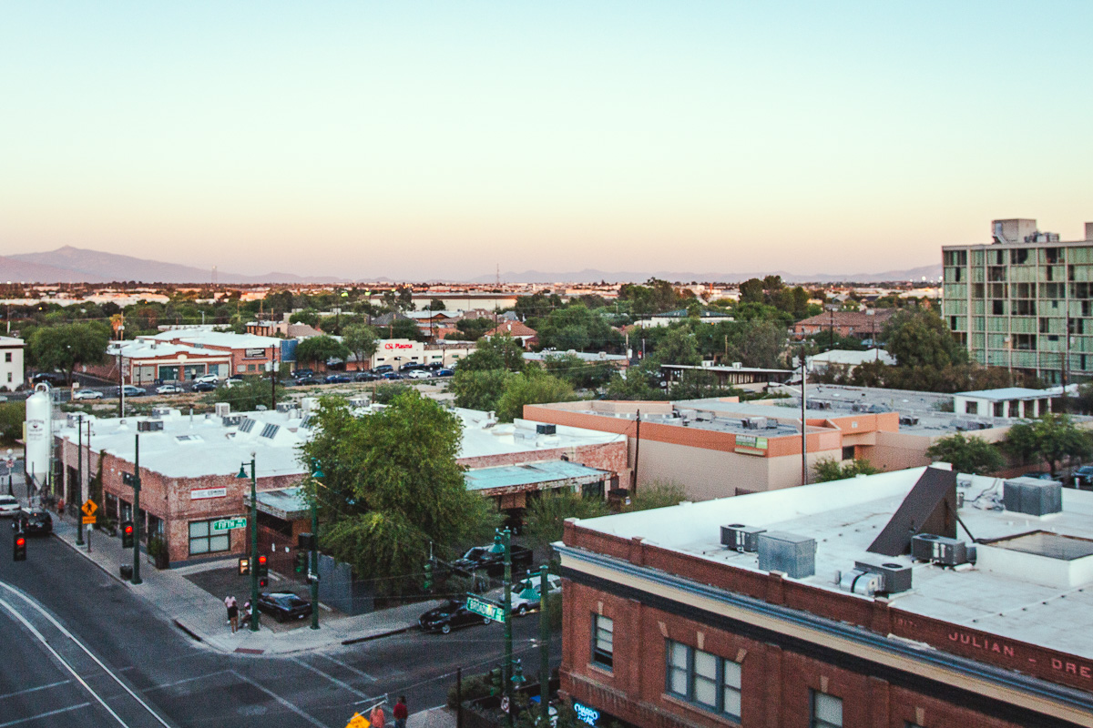 Downtown Tucson (Credit: Jackie Tran)
