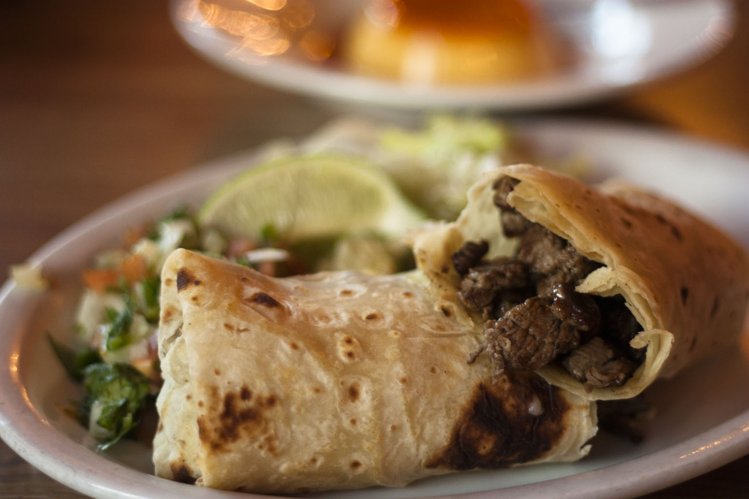 Burrito bucket list: Carne asada burro from El Minuto Café (Credit: Jackie Tran)