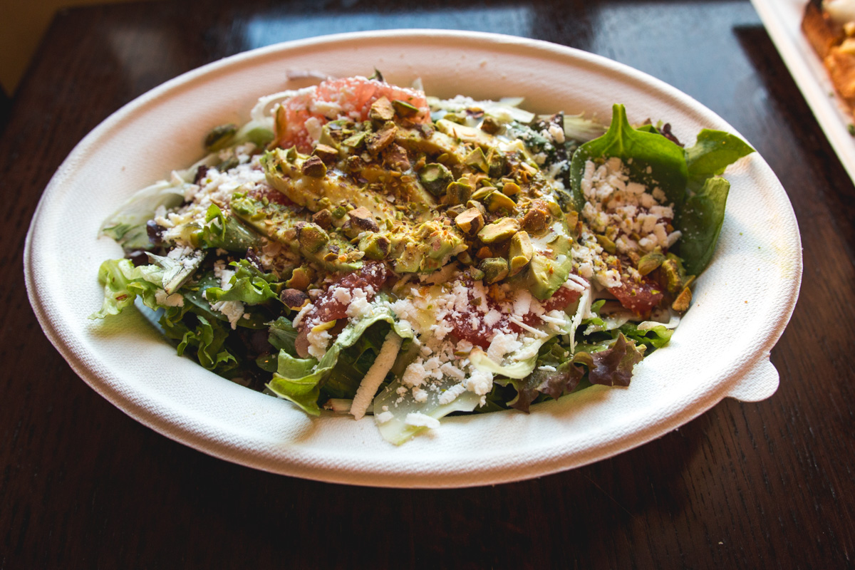 Saporito Salad at Posto Sano Foods (Credit: Jackie Tran)