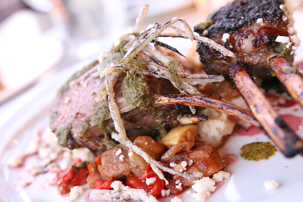Rack of Lamb at The Grill at Hacienda Del Sol