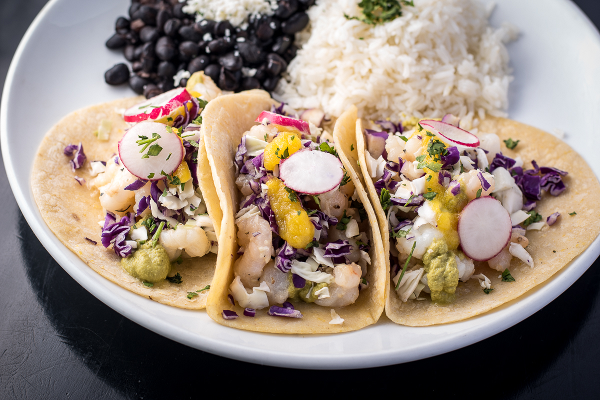 Tacos de Langosta at Contigo Latin Kitchen (Credit: Jackie Tran)