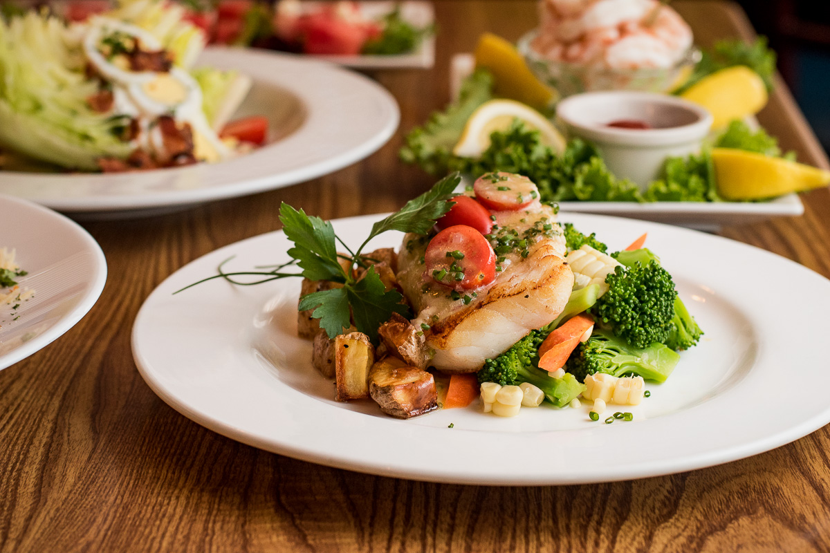 Pan Roasted Alaskan Cod at Blue Willow (Photo by Jackie Tran)