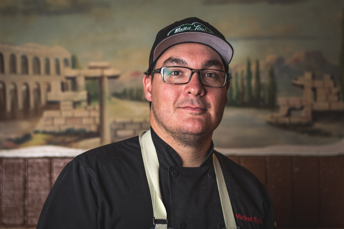 Executive Chef Michael Elefante at Mama Louisa's (Credit: Jackie Tran)