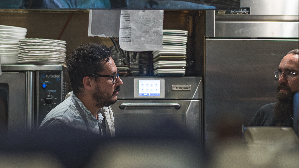 Executive chef Mahmoud