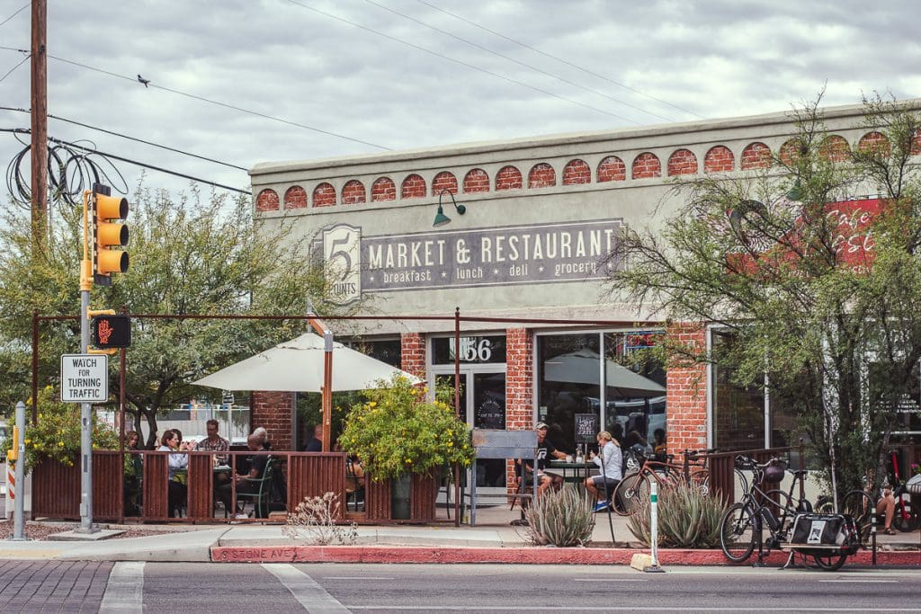 5 Points Market & Restaurant exterior (Photo by Jackie Tran)