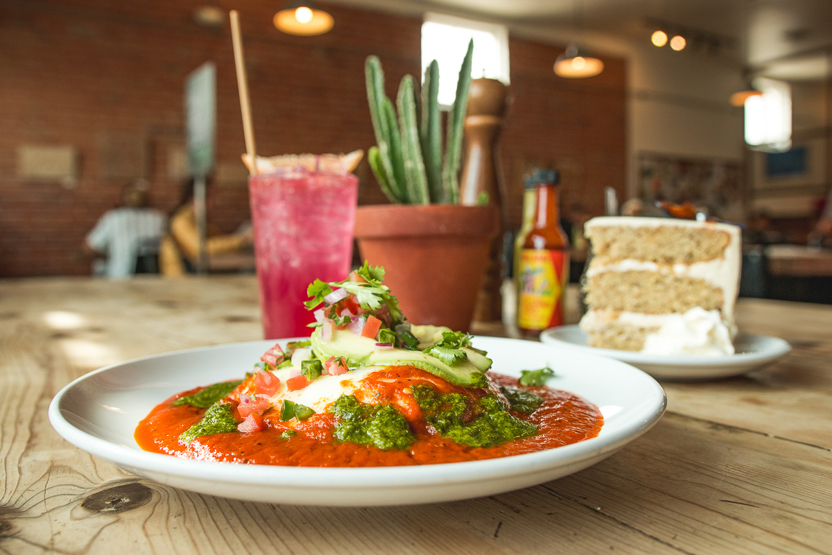 Huevos Rancheros at 5 Points Market & Restaurant