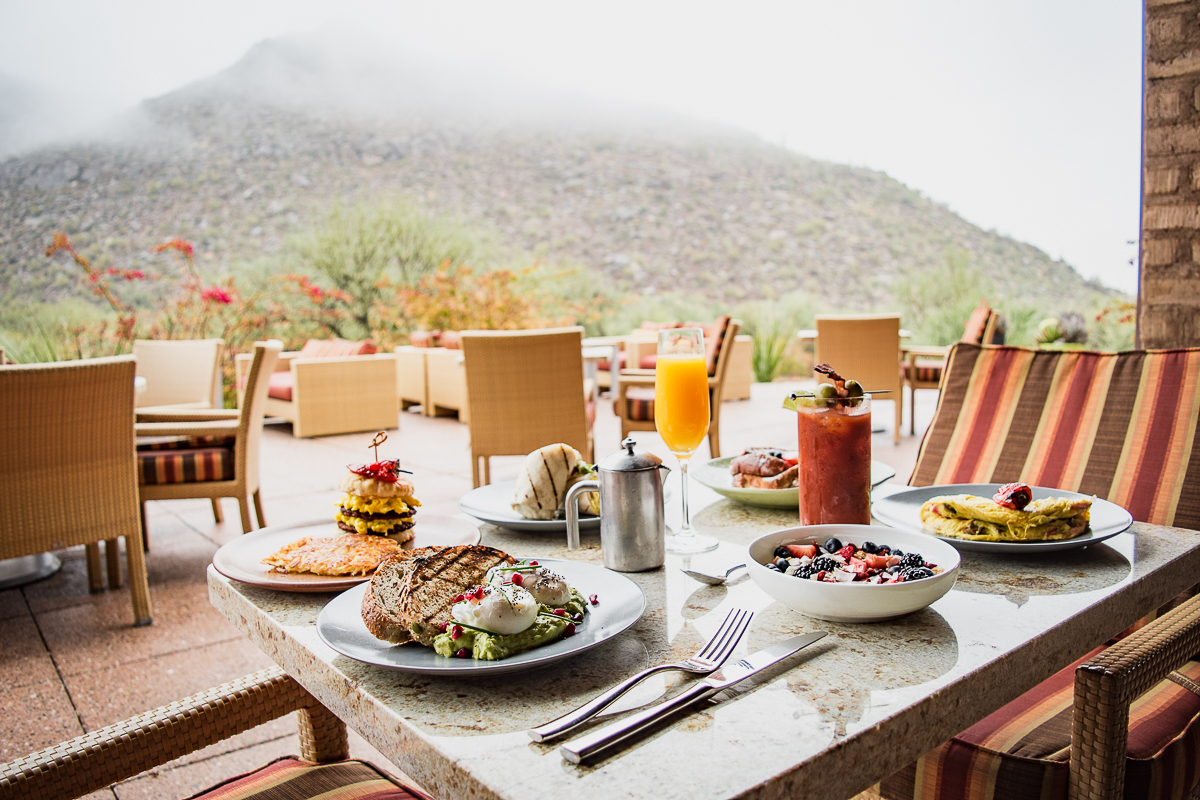 Brunch at CORE Kitchen & Wine Bar at the Ritz-Carlton, Dove Mountain (Credit: Jackie Tran)