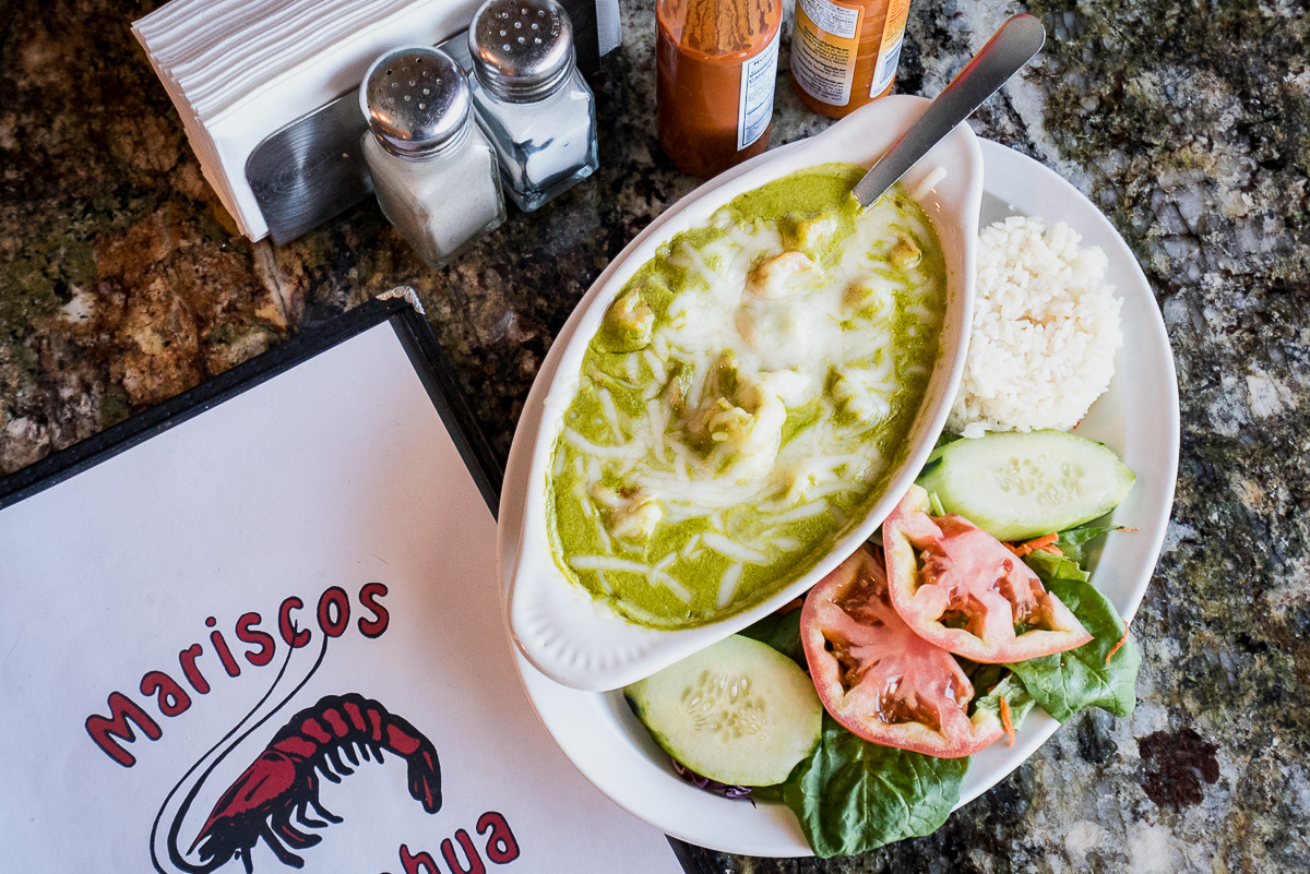 Shrimp Culichi at Mariscos Chihuahua (Credit: Shana Rose Gegantoca)